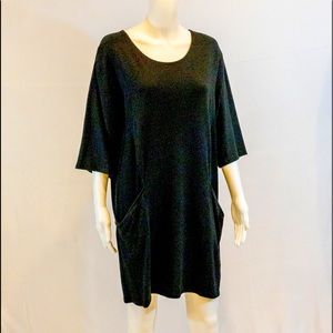 Blue Canoe Organic Black Knit Dress